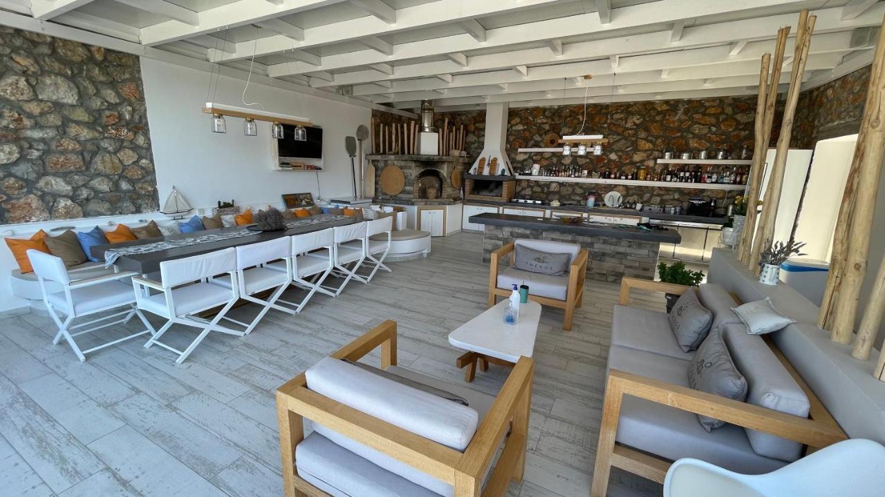 Theros Luxury Villas Damatria Exteriér fotografie