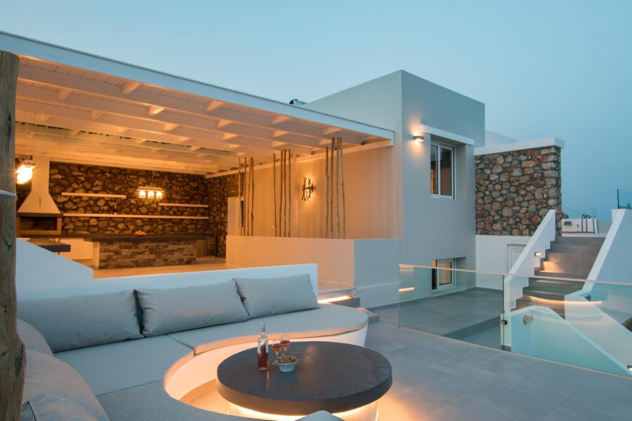 Theros Luxury Villas Damatria Exteriér fotografie